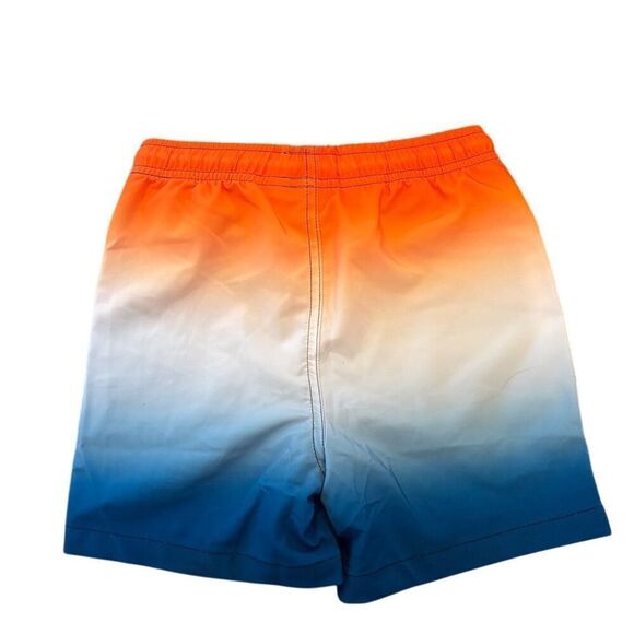 Boys Swim Trunks Size 6-7 Gradient Quick-Dry Swim Shorts - Picture 4 of 7